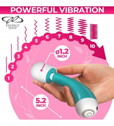 Vibrators Micro Wand Massager Cordless Handheld Waterproof for Women and for Men - Small Quiet and Powerful Rechargeable Wire...