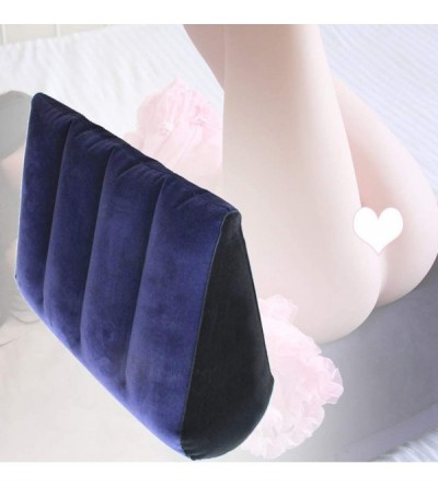 Sex Furniture Sex Pillow Soft Triangle Inflatable Pillow Cushion Bed Sex Toys for Couple - CO12O8B3MQ3 $10.22
