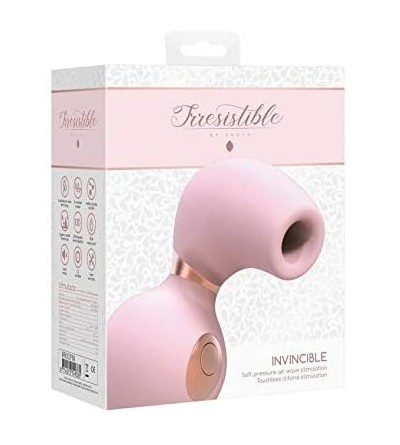 Penis Rings Irresistible Invincible Pink Vibrator - Pink - CX18QOW4S6K $119.59