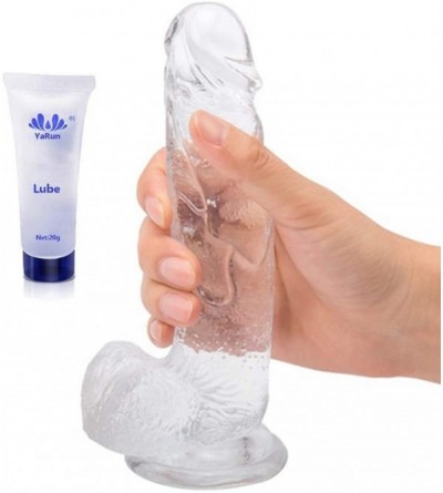 Dildos Realistic Dildo G Spot Stimulator- 7"Silicone Dildos with Suction Cup Adult Sex Toy for Women/Men/Couples- Flexible Di...