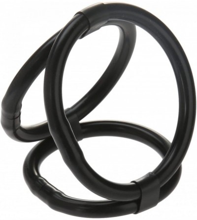 Penis Rings Easy Release Tri Cock and Ball Ring- Black (VF888) - CP1141CFXST $8.79