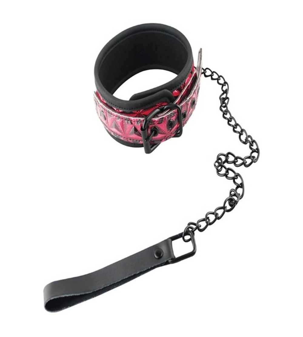 Restraints Dog Collar Bondage Belt Slave Fetish Sex Products Toys - C812H858CZ1 $14.05