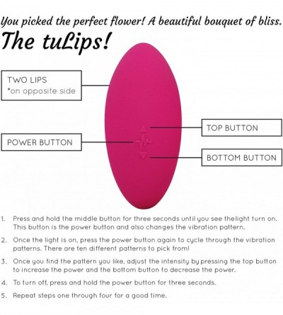 Vibrators Tulips - Complete Clitoris Vibrator - Sex Toy with 10 Settings for Women and Couples- Waterproof- Body Safe Silicon...