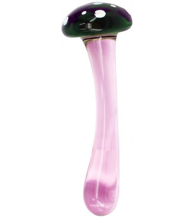 Anal Sex Toys AnalPlug Butt Plugs Trainer- Smooth Glass Mushroom Pleasure Wand for Beginner (Green) - Green - C519EMX80L4 $11.46