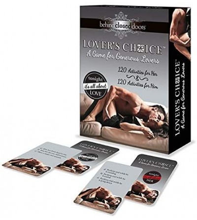 Novelties Lover's Choice Activity Game for Couples - Get Risqué or Simply Re-Ignite The Spark - Cards for Him & Her to Play O...