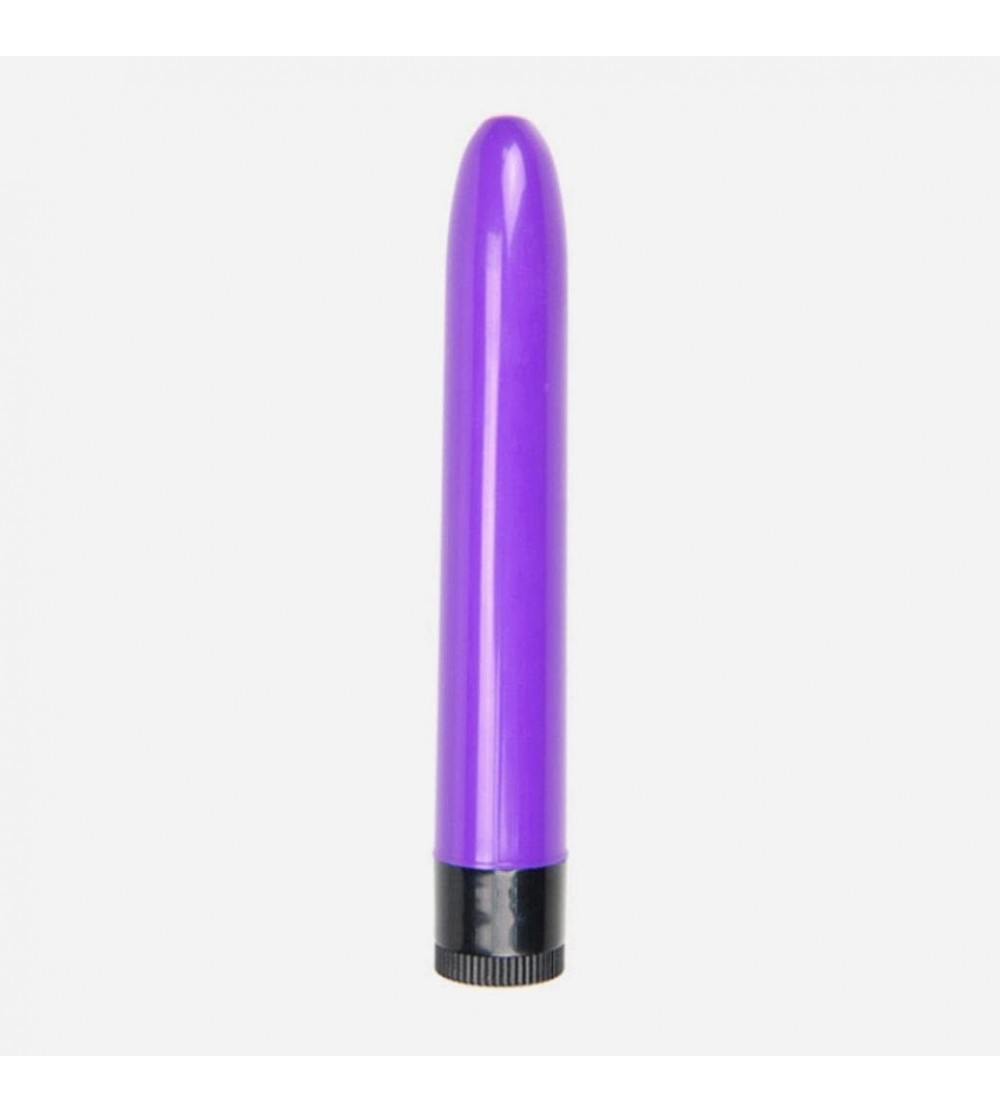 Vibrators Stick Vibrator-Multispeed G spot Vibrator Dildo Rabbit Female Adult Sex Toy Waterproof Massager - Purple - CF184RA7...