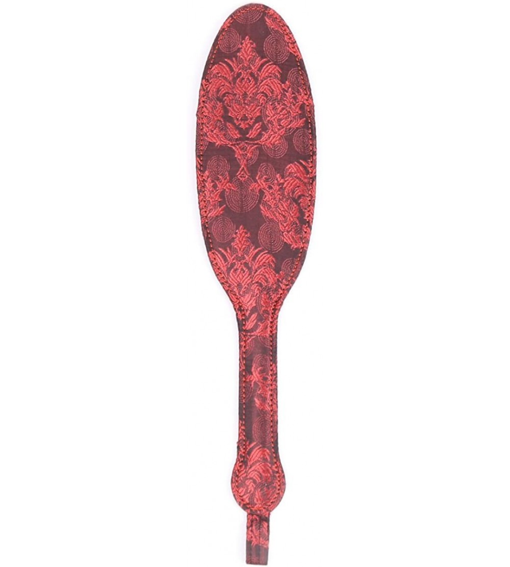 Paddles, Whips & Ticklers Women Heart Shaped Paddle Spanker Whip for Team Sports-Travel- Loving - Red003 - CN197O44ESW $9.95