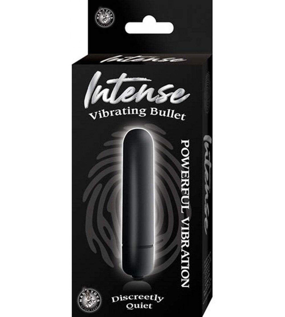 Vibrators Intense Vibrating Bullet - Black - CR180TKO37N $22.67