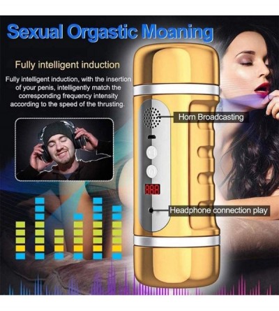 Male Masturbators Aírcráft Cup with 10-Frequency Vibrate Free Realistic Play Stimulátors Electric Blow-Job Men Deep Throat Su...