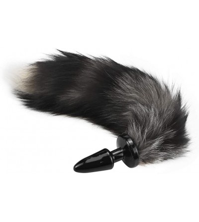 Anal Sex Toys OEM New Top Sex Toys Wild Fox Tail Anal Plug Butt for Women Suppositories Cospaly - CW11FIBBGPB $22.19