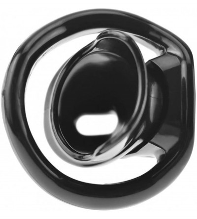 Chastity Devices Male Chastity Cage with 4 Rings- Adjustable Resin Chastity Device Cock Cage for Male Penis Exercise - Black ...