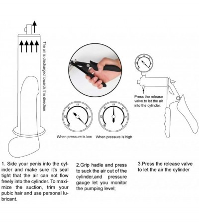 Pumps & Enlargers Endurance Penis Vacuum Pumping Set- 1.75" x 9" - Male Size Enlarger- Erection Device- Man Girth Extender- S...