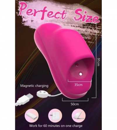 Vibrators G Spot Finger Vibrator Clitoris Stimulation for Women- Personal Clitoris Massager with 10 Intense Flapping Vibratio...