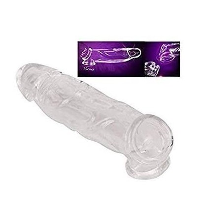 Pumps & Enlargers Extra Large Extender 6.5INCH Sleeve Extension Male Enlarger Toy 6529(Skin Tone) - CS18AD9454R $22.09