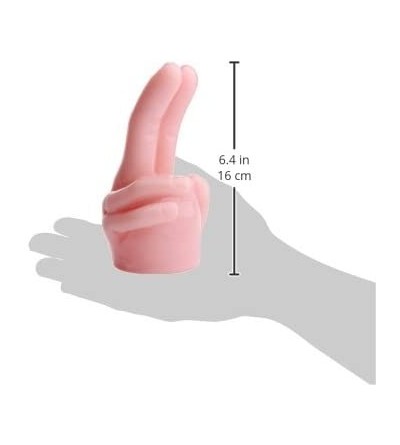 Novelties Pleasure Pointer Two Finger Wand Attachment - CG11S7R9BWD $9.45