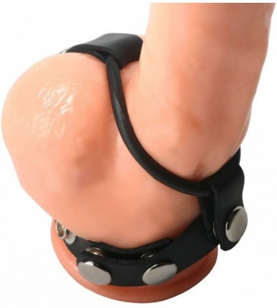 Penis Rings Rubber Cock Ring Harness - CR118GYAAHZ $12.02