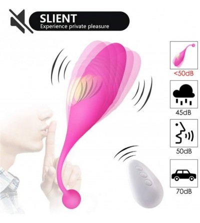 Vibrators Wearable Panty Vibrator for Women-Wireless Remote Control Panties Vibrating Eggs- Rechargeable Vagina Clitorals Sti...