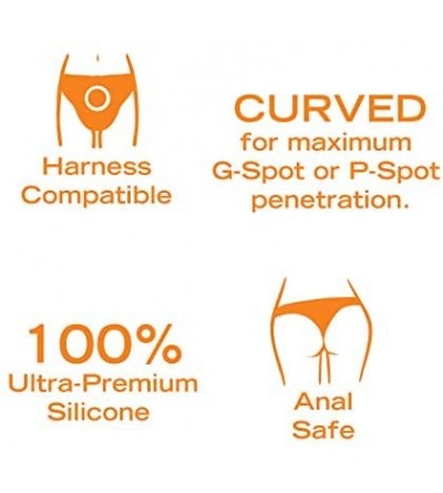 Novelties Sex/Adult Toys Acute Dildo - 100% Utra-Premium Flexible Silicone Harness Compatible- Realistic- G-Spot & P-Spot Sti...