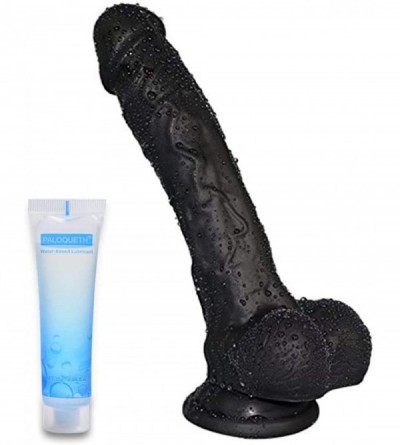 Dildos Realistic Dildo for Beginners Throat Trainer with Strong Suction Cup Base for Hands-Free Play- Flexible G Spot Dildo w...
