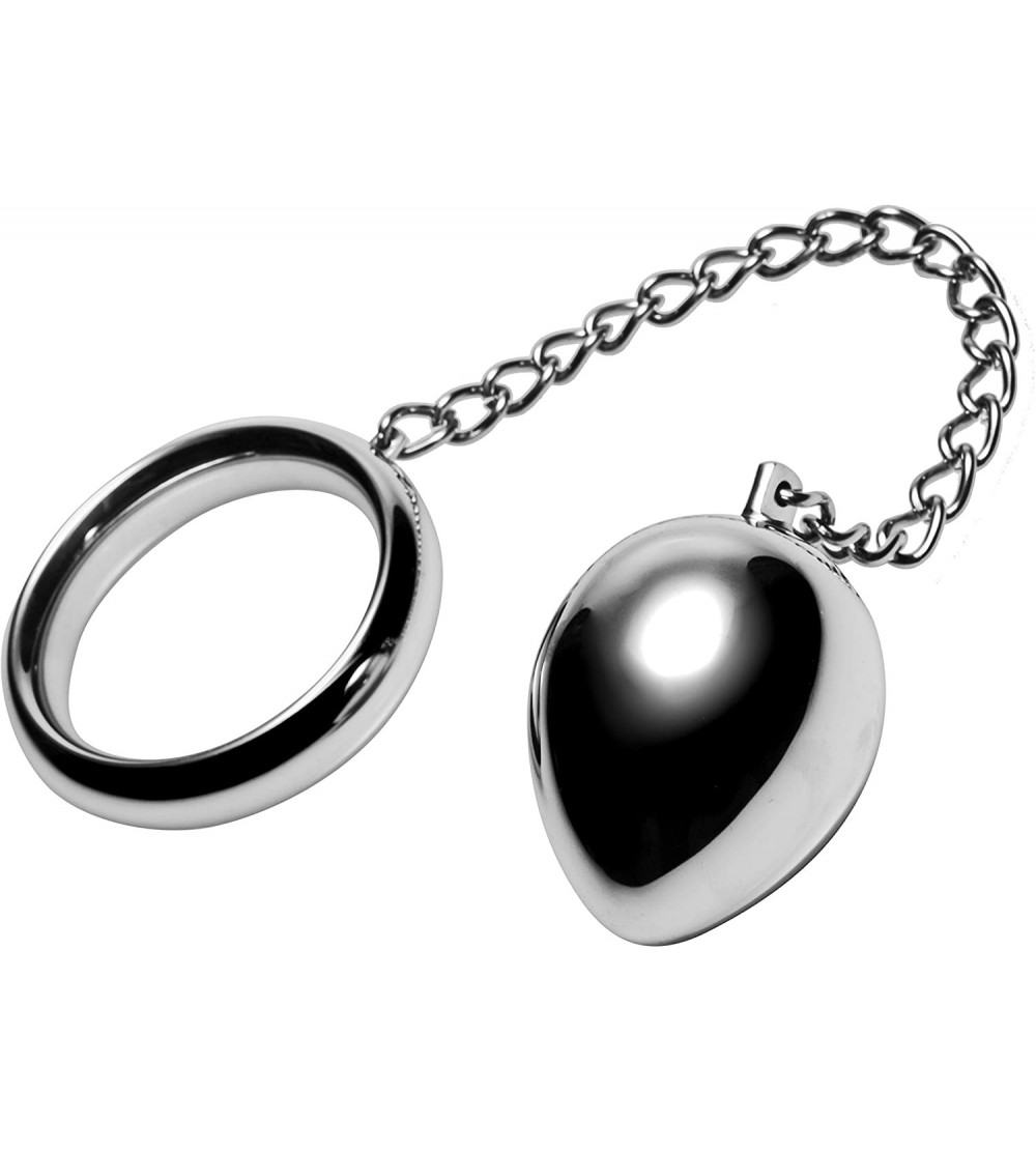 Penis Rings Stainless Steel Cock Ring and Anal Plug - CM1206MB6C9 $28.87