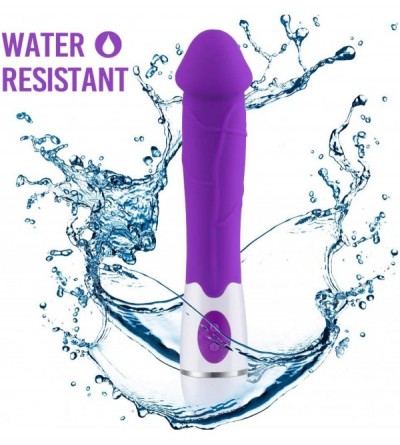 Vibrators Viberate-Waterproof-Clitorial G-Spotter Stimulator Women-Toys - Big Dicks Dillator Thrusting Dilldó Silent for Coup...