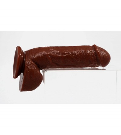 Novelties Perfectly Thick 8 Inch Cock- Brown - CW11HDJDZ0Z $15.17