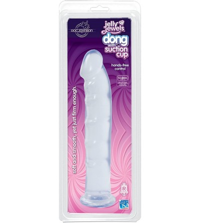 Dildos Doc Johnson - 8 Inch Dildo W/O Balls - 8" Long and 1.5" Long - Suction Cup Base - Great for Beginners and Deep Throat ...