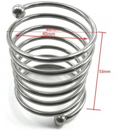 Penis Rings 1pc Longer Lasting Shake Rooster Cǒckríng Stainless Steel Spiral Winding Pennile Ring Eriotic Spring Cook Lock Fi...