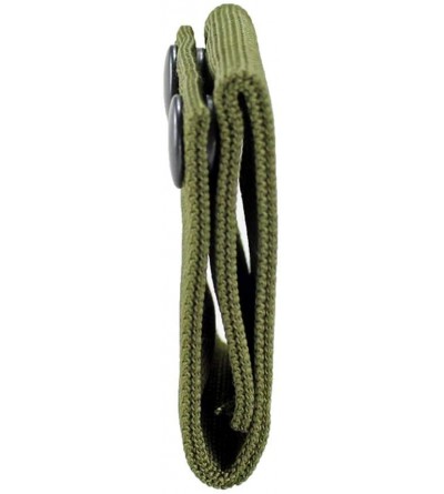 Restraints Handcuff Case Nylon Hand Cuff Strap Holder Safety Snap Closure 2.25" Duty Belts - Military Green - CQ18HXMCZ3L $19.47