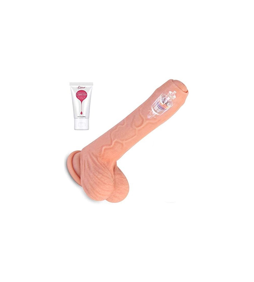 Dildos Realistic Vibrating Dildo Sex Toy for Women with 10 Vibration Modes for Hands-Free Clitoral G-Spot Anal Stimulation-On...