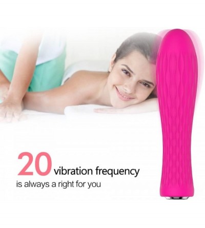 Vibrators Cordless Wand Massager- 20x Multi-Speed Vibrations Rechargeable Body Massager Handheld- Portable Waterproof Therape...