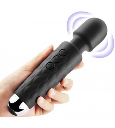 Vibrators Personal G Spot Dildo Vibrator with 8 Powerful Speeds 20 Vibration Modes Cordless Wand for Men and Women-Rechargeab...
