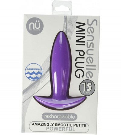 Anal Sex Toys Sensuelle Mini Plug- Purple - Purple - CM12KRZ2Q3X $65.39