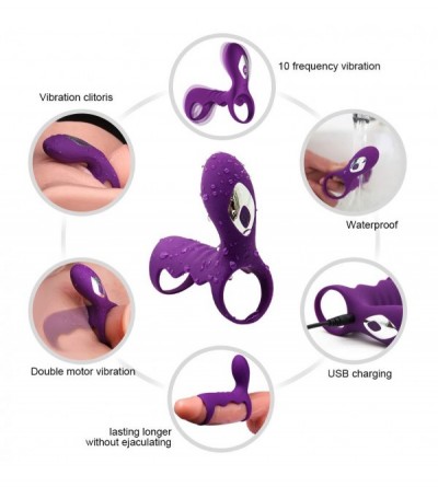 Penis Rings Delay Men's Adult Toys Vibrate Male Vibrating Ring Penisring Ring for Men Couples for Your Partner Ví'bratión Mod...