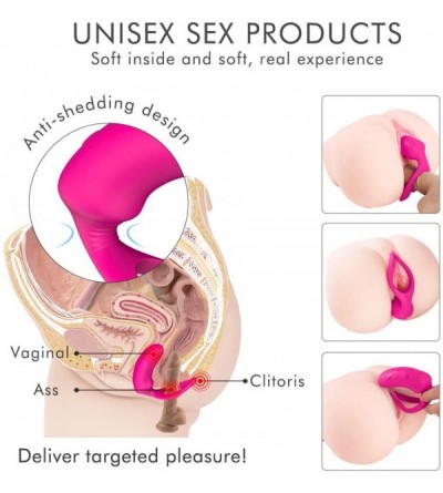 Penis Rings Perfect Male Enhancement Exercise Bands Vibration Ring- Massaging Back Neck Shoulder Feet- Adult Men&Women Waterp...