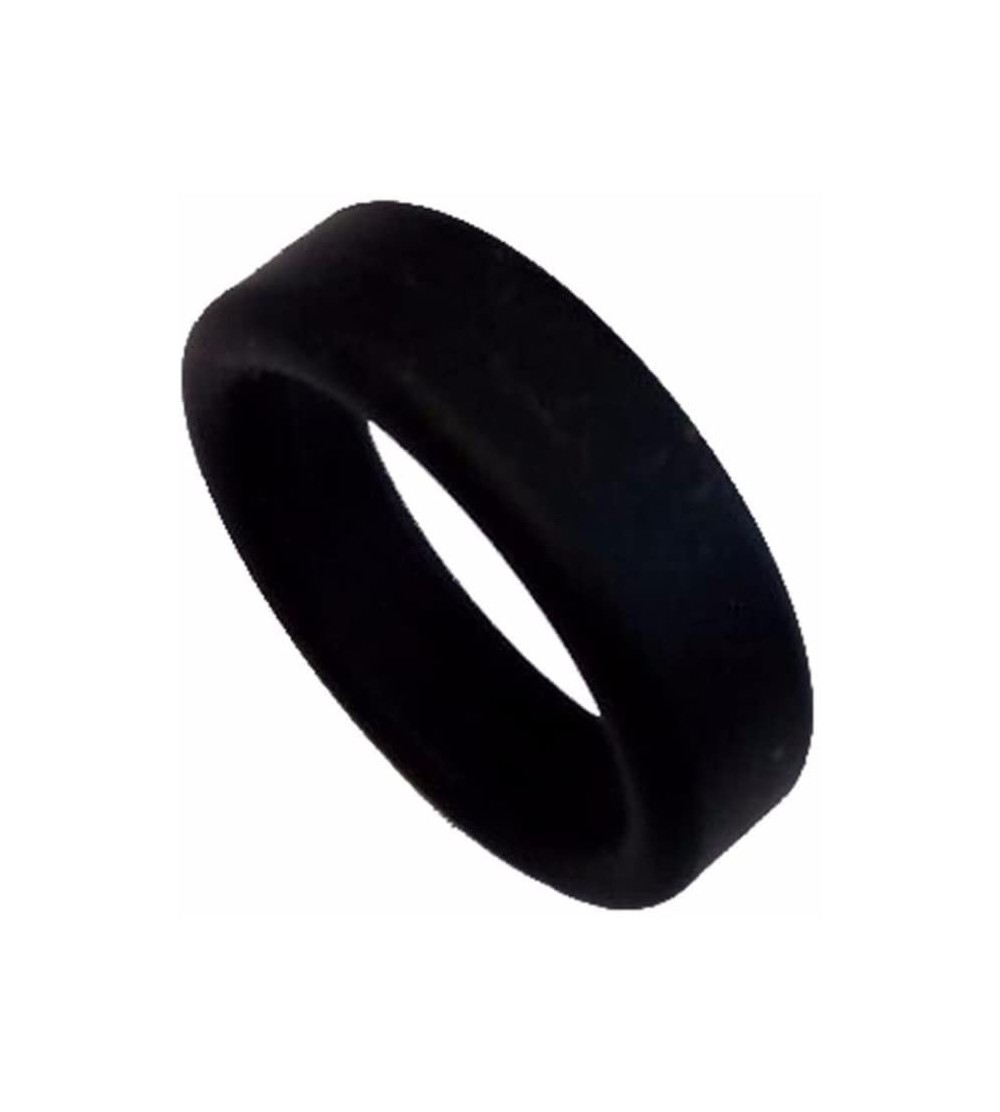 Penis Rings Male Delay Premature Ejaculation Lock Fine Ring Cock Ring Silicone Penis Ring Powerfull Adult Sex Toys (Black) - ...
