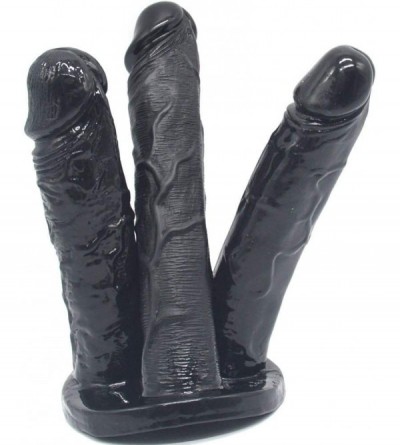 Dildos Simulated Penis Adult Sex Products（ 3 in 1） Reality Dildo Anal Plug Anal Bead Toy Set PVC Gay Gel Anal Female Male Toy...