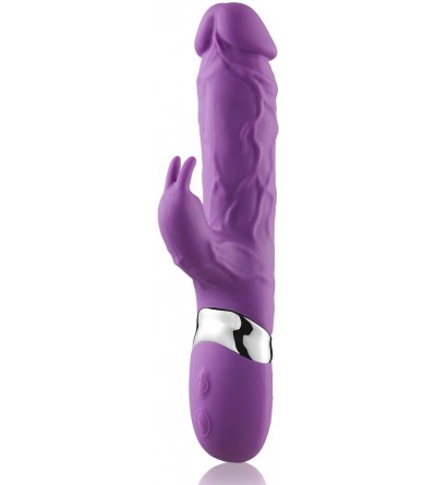 Vibrators Vibrating G Spot Rabbit Vibrator- Rechargeable Dildo- Adult Sex Toys Clitoris Stimulator for Women - CJ17YDTOYO0 $4...