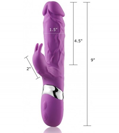 Vibrators Vibrating G Spot Rabbit Vibrator- Rechargeable Dildo- Adult Sex Toys Clitoris Stimulator for Women - CJ17YDTOYO0 $4...
