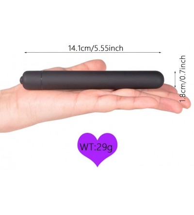 Vibrators Stronger Bullet Vibrator for Clit Anal Stimulation- Mini Wand Massager with 10 Speeds- G Spot Clitorials Nipple Sti...