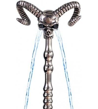 Catheters & Sounds Stainless Steel Hollow Skull Head Water Flowing Urethral Sound Penis Plug Male Stimulate Masturbate Rod 14...