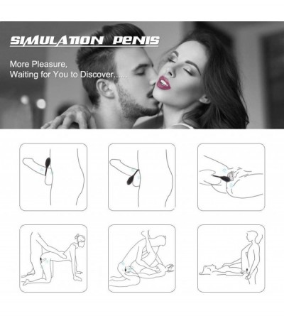 Penis Rings Wearable Adult Toy Quiet Waterproof Silicone Couple - Clock Ring for Sêx Rings for Men Couples Longer Lasting Sha...