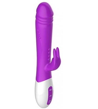 Vibrators Rabbit Vibrator Rechargeable Multi Speed Vagina Clitoris Stimulator Adult Sex Toy for Women - CT17YQH2W42 $14.63