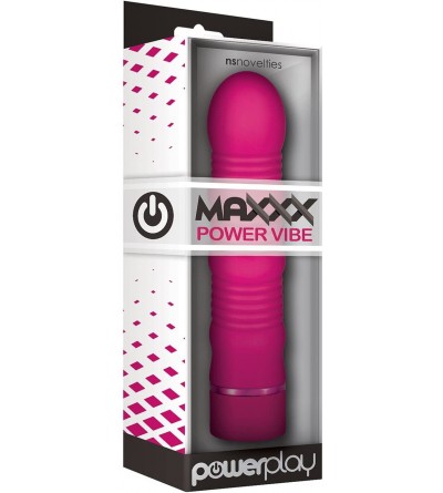 Vibrators Powerplay Maxxx Power Vibe- Pink - Pink - CA11P3XHAQR $48.91