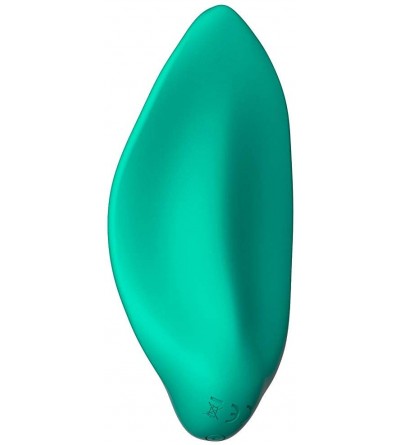 Vibrators Wave Clitoral Massaging Vibrator Clit Sucking Toy for Women with 4 Intensity Level - Green - CZ18A7N25NW $20.27