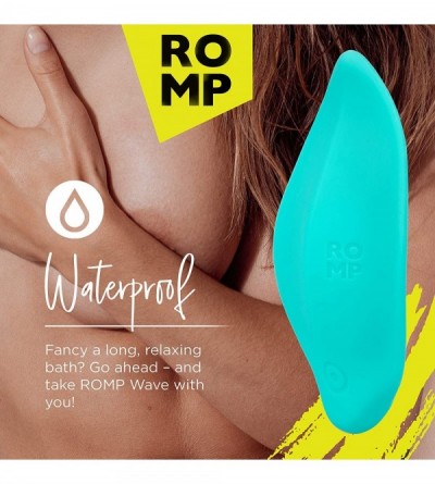 Vibrators Wave Clitoral Massaging Vibrator Clit Sucking Toy for Women with 4 Intensity Level - Green - CZ18A7N25NW $54.29