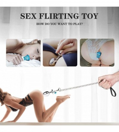 Anal Sex Toys Metal Butt Plug Bell Anal Sex Toy Traction Chain BDSM Anal Plugs Jewelry Design Training Set Sex Toys Unisex Ma...