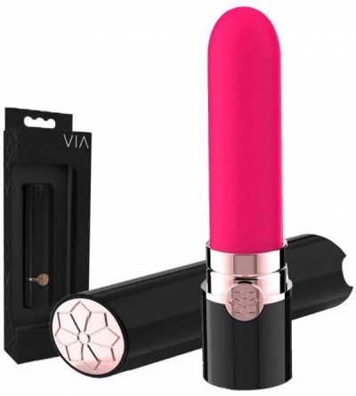 Vibrators Bullet Vibrator- Mini Lipstick Clitorial Stimulation Toys- Rechargeable Waterproof G Spot Vibrator with 10 Vibratio...