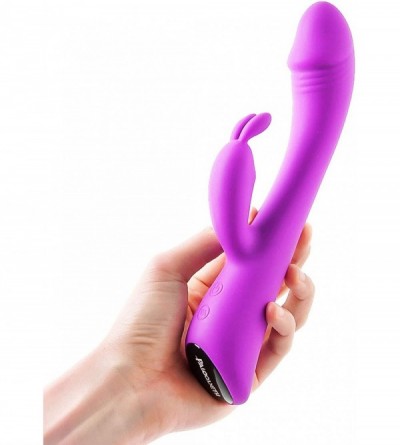 Vibrators G Spot Rabbit Vibrator Adult Sex Toys with Bunny Ears for Clitoris Stimulation-Waterproof Personal Dildo Vibrator C...