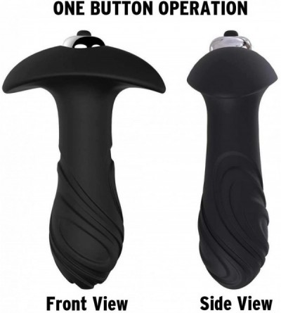 Anal Sex Toys Vibrating Butt Plug Anal Sex Toy Waterproof Soft Silicon Butt Anal Plug with Removable Vibrator for Anal Play -...